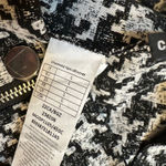 Calzedonia  Houndstooth Zip Front Leggings sz L Photo 5