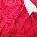 superdown Sophie Draped Mini Dress in Red Small Photo 4