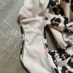 Kona Sol Leopard Animal Print One Piece Swimsuit Size Medium Brown Cream Photo 10