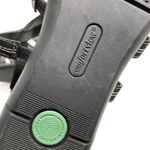 Comfortview  Kim Sandals Strappy Faux Leather Zipper Open Toe Black Size 10 Photo 4