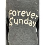 Vintage Havana  Distressed Gray Forever Sunday Sweater Size Medium Photo 2