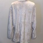 The North Face Osito Full Zip Up Fleece Sweatshirt Vintage White Photo 5