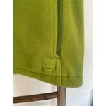 REI Polartec Light Green Fleece Zip Up Vest Womens M Size M Photo 2