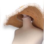 Vacation straw beach Hat Tan Photo 1