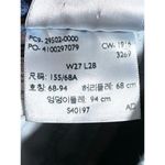 Levi's White Oak Cone Denim Selvedge 501s Skinny Button Distressed Womens 27 x 28 Photo 10