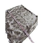 Akira  Chicago Red Label Gold Sequined Scalloped Hem Mini Skirt Photo 5