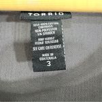Torrid  Mesh Insert Snake Graphic Shirt Photo 4