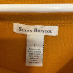 Susan Bristol NWOT |  women’s rabbit hair‎ wool blend yellow sweater — large Photo 3