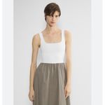 Aritzia Babaton Dress Revive Dress Fit-And-Flare Cotton Midi Dress Photo 2