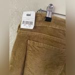 Levi's NWT Levi’s women 711 skinny corduroy olive green jeans pants 33x30 Photo 2