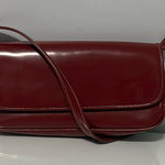 Nine West Deep Red Shoulder Bag Photo 0