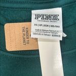 Victoria's Secret Pink Victoria’s Secret Festive Green Plaid Sweatshirt Photo 6