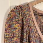 Anthropologie By  Women’s Puff Long Sleeve Knit 1/4 Button Down Henley Size Small Photo 5