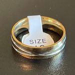 Golden X Infinity Promise Ring Gold Photo 0