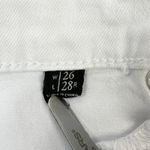 Abercrombie & Fitch Abercrombie Womens White Distressed‎ Skinny Jeans Size 26R Signature Collection Photo 8