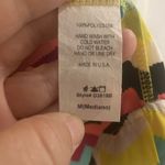 Ezra  Chevron Zig Zag Wavy Strips Multi Colored Mini Dress Size Medium Photo 7