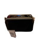 Valentino Orlandi Black Patent Leather Crossbody Camera Bag with Gold Hardware Photo 1