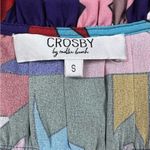 CROSBY by Mollie Burch  Colorful Geometric Print Tank Top Blouse Womens Small Photo 2