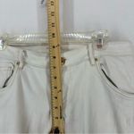 Elie Tahari Adena Straight Low Rise Jeans Women’s 8 White Photo 6