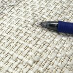 Chico's  | Size 2 | Cream Textured Gold Embellished Long Sleeve Open Front Jacket Photo 10