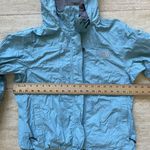 The North Face  HYVENT Blue Hoodie ‎ Jacket Full Zip Women's Size SMALL Photo 3