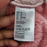 Divided Color Block Chevron Shaggy Pullover Sweatshirt M Photo 6