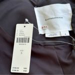 Anthropologie  Tulle Black Ruched Jacket Size Small Photo 5