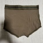 SKIMS  Women's Olive Mini Boxer Shorts Photo 1