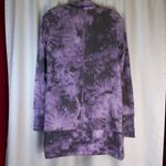 infinity 90 DEGREE BY REFLEX PLUM TIE DYE Cardigan extra small NEW Photo 12