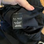 Kay Unger black Scuba pull on big rise tapered pant Large Photo 7