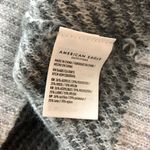American Eagle  Womens Camo Sweater Oversized Pullover Acrylic Round Neck Gray S Photo 3