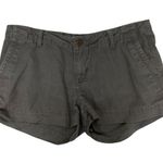 The North Face Gray Flat Front Shorts Sz 6 Photo 0
