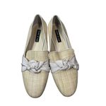 Violet & Red Slip Loafers Woven Look Almond Toe Size 8.5 Photo 1