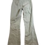 Mudd Vintage Y2K  Lace-Up Front Tie Flare Jeans Size 3 Floral Embroidered RARE Photo 5