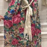 Victoria's Secret Vintage Gold Label 90s Romantic Floral Robe Kimono Women's M/L Photo 3