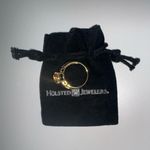 NWOT Holsted Jewelers Genuine Diamond & Champagne CZ Cushion Cut Ring size 6 Photo 2