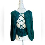 Lush Clothing LUSH Green Blouse Photo 2