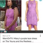 Adelyn Rae  Lilac Lace High-Low Dress S Photo 2