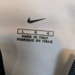 Nike  Dri-FIT Cycling Jersey – Women's L White Black Short Sleeve Italy Photo 2