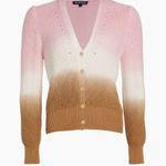 Veronica Beard NWT  Ombre‎ Parula Gradient Cotton Cardigan M Medium Photo 0