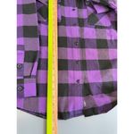 Dixxon Flanel Company Purple The Heiress Bufallo Check Pearl Snap Shirt Size MED Photo 9