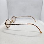 Diane Von Furstenberg  Gold & Brown Prescription Glasses Frames Photo 5