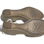 Paseart Espadrille Sandals Suede Cap Toe Ankle Tie Made in Spain Size 9M Suede Photo 5