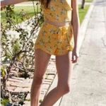 Kendall + Kylie Pacsun Yellow Summer Floral Skort Photo 3