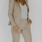 J.Crew  Chino Blazer Sz 2 Photo 0