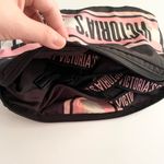 PINK - Victoria's Secret Victoria’s Secret Black Pink Foldable Travel Backpack Photo 2