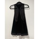 BCBGMAXAZRIA  Top Women Small Blk Velvet Whimsigoth Dark Romantic Vamp Victorian Photo 1