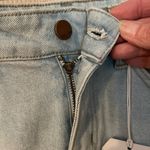 Nature Denim  Lightwash Distressed Miniskirt NWT Photo 4