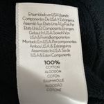 Mother the tie up easy black sweatshirt S NWOT 100 percent cotton Photo 4