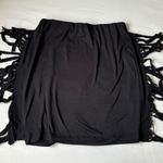 Fringe skirt Black Photo 1